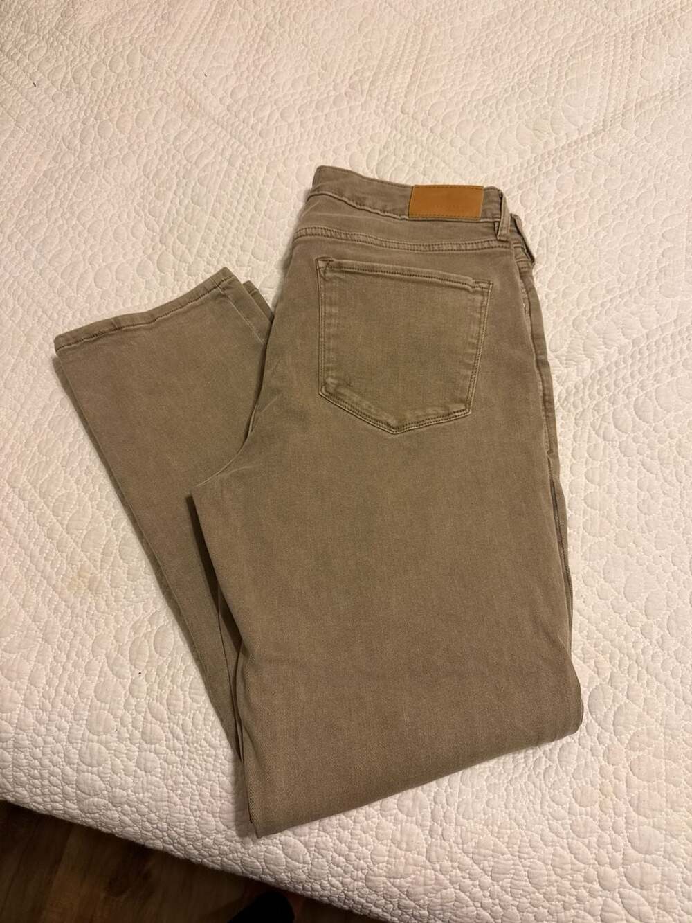 Dear John Straight Jeans tan